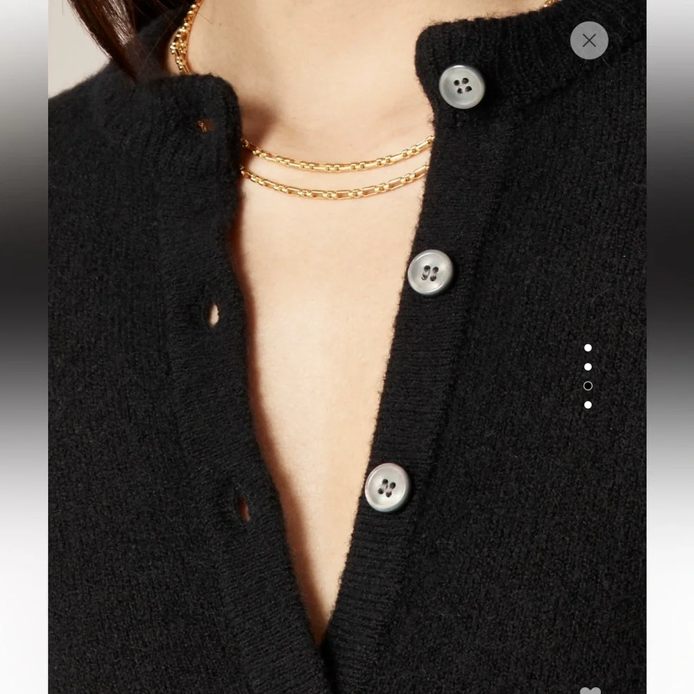 JCREW SUPER SOFT BUBBLE HEM CARDIGAN - Picture 4 of 7